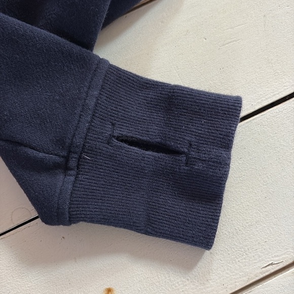 Lululemon Floral Flock Pullover, Midnight Navy, Size 4 - Picture 7 of 11